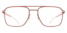 Mykita® ML11 MYK ML11 Shiny Copper/Leica Yellow Edge 54 - Shiny Copper/Leica Yellow Edge Eyeglasses