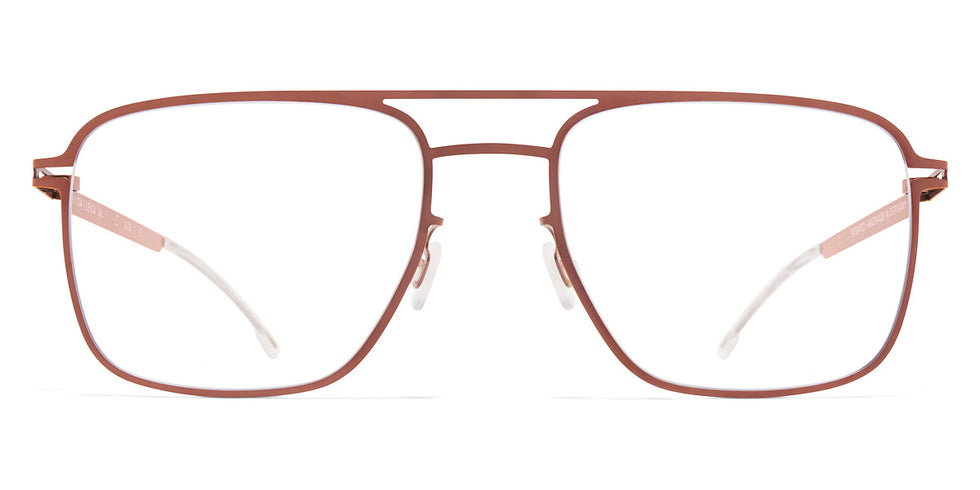 Mykita® ML11 MYK ML11 Shiny Copper/Leica Yellow Edge 54 - Shiny Copper/Leica Yellow Edge Eyeglasses
