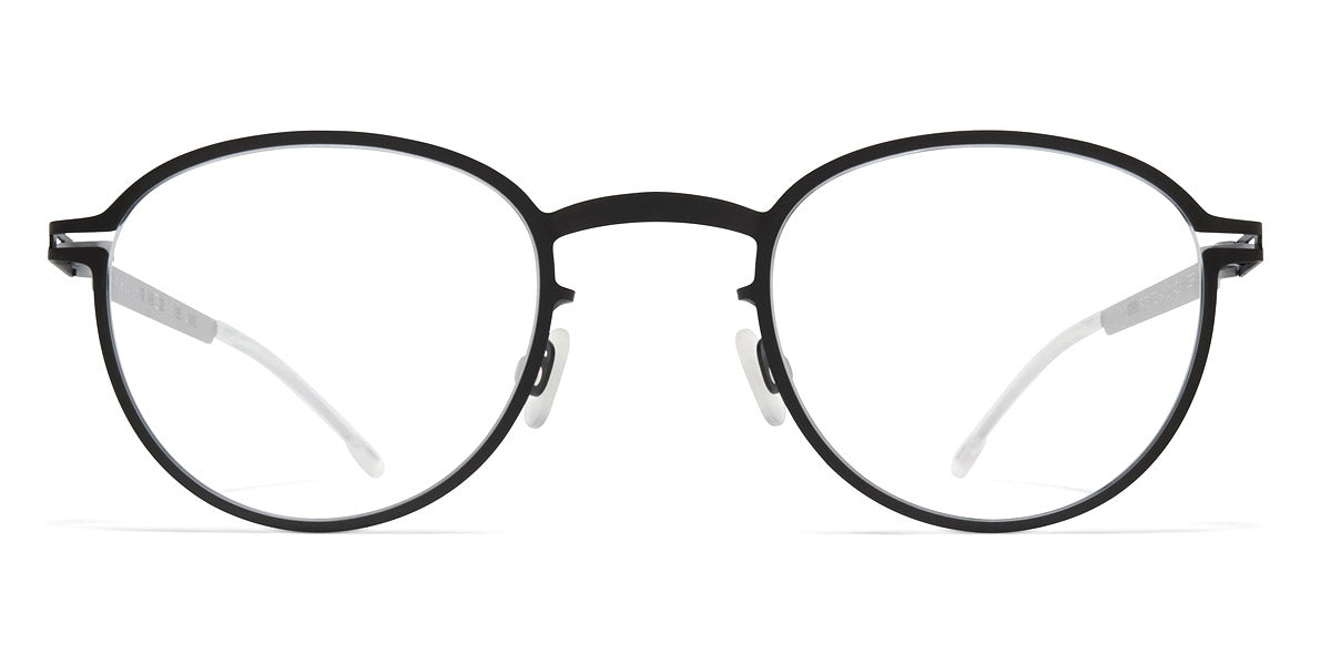 Mykita® ML12 MYK ML12 Black/Leica Silver 45 - Black/Leica Silver Eyeglasses