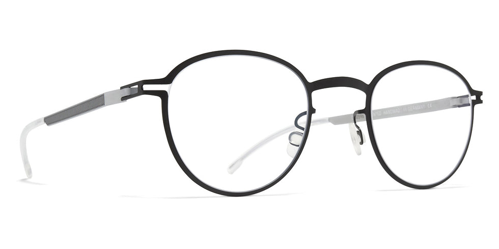 Mykita® ML12 MYK ML12 Black/Leica Silver 45 - Black/Leica Silver Eyeglasses