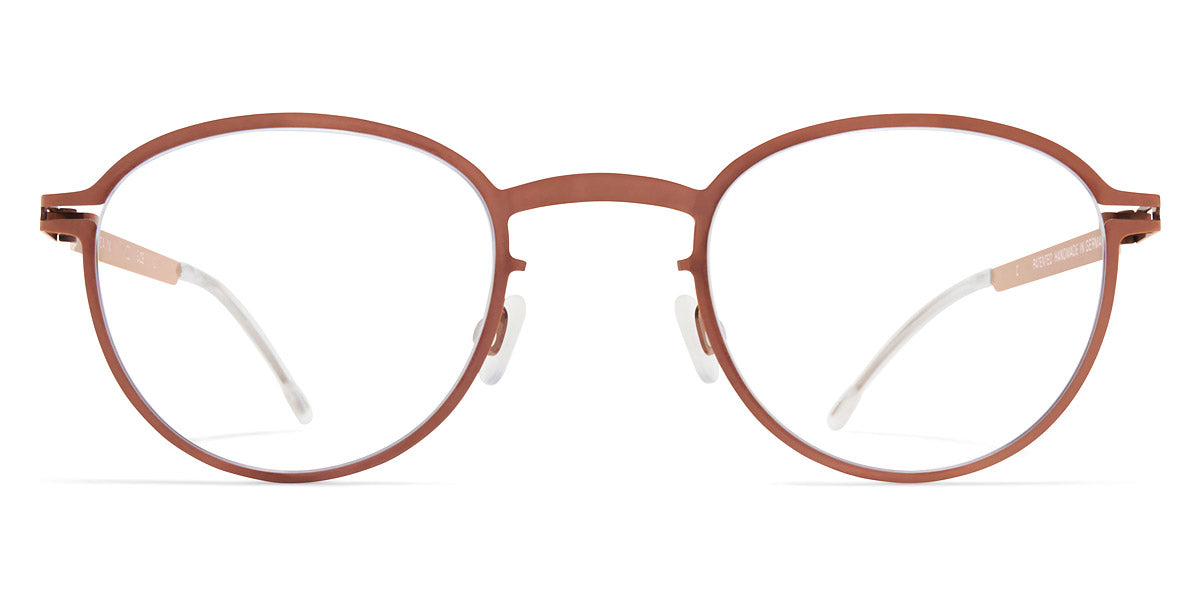 Mykita® ML12 MYK ML12 Shiny Copper/Leica Yellow 45 - Shiny Copper/Leica Yellow Eyeglasses