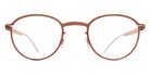 Mykita® ML12 MYK ML12 Shiny Copper/Leica Yellow 45 - Shiny Copper/Leica Yellow Eyeglasses