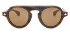 Blake Kuwahara® MOCKER SUN BLK MOCKER SUN BROWN HORN 45 - BROWN HORN Sunglasses