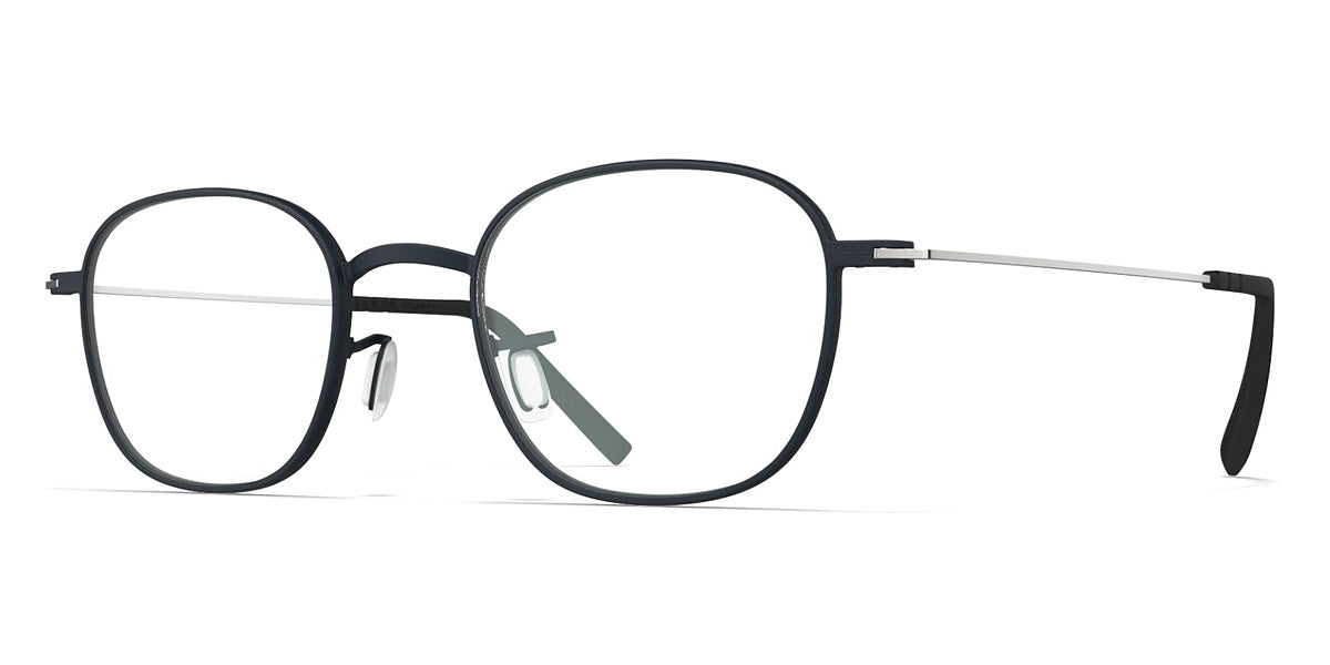 Blackfin® MOJAVE BLF MOJAVE 1576 46 - Shadow Dark Blue/Shiny Silver Eyeglasses