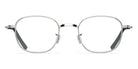 Blackfin® MOJAVE BLF MOJAVE 1577 46 - Shiny Silver Eyeglasses