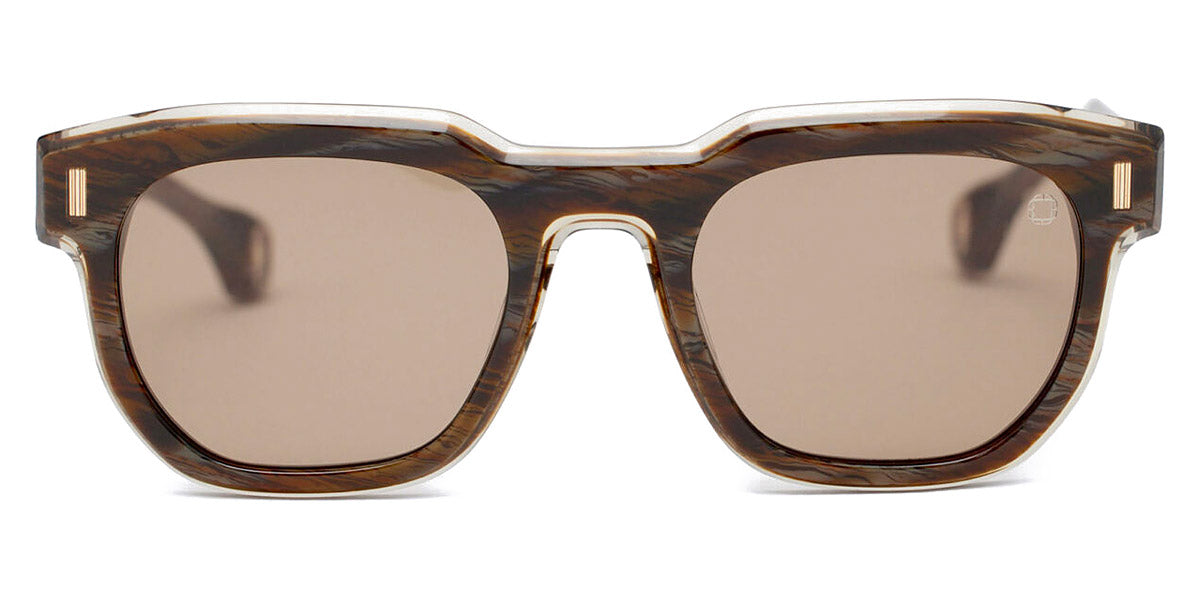 Blake Kuwahara® MONTANER SUN BLK MONTANER SUN BROWN HORN 52 - BROWN HORN Sunglasses
