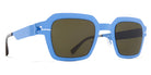 Mykita® MOTT MYK MOTT Light Blue / Raw Green Solid 48 - Light Blue / Raw Green Solid Sunglasses