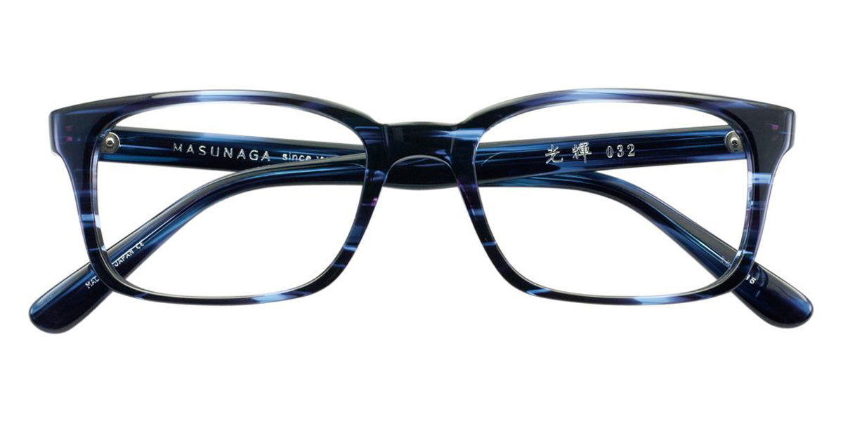 Masunaga® 032 Eyeglasses - 35 BLU