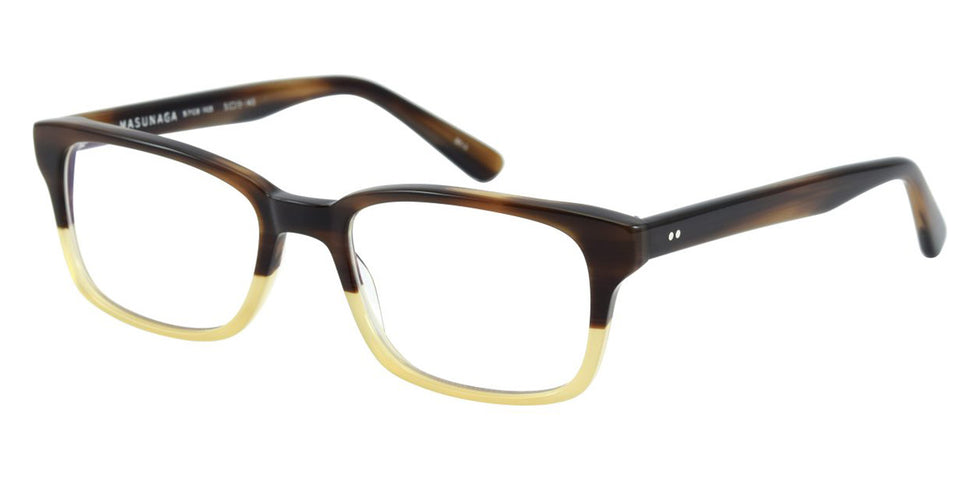 Masunaga® 032 Eyeglasses - 63 BR-YBR