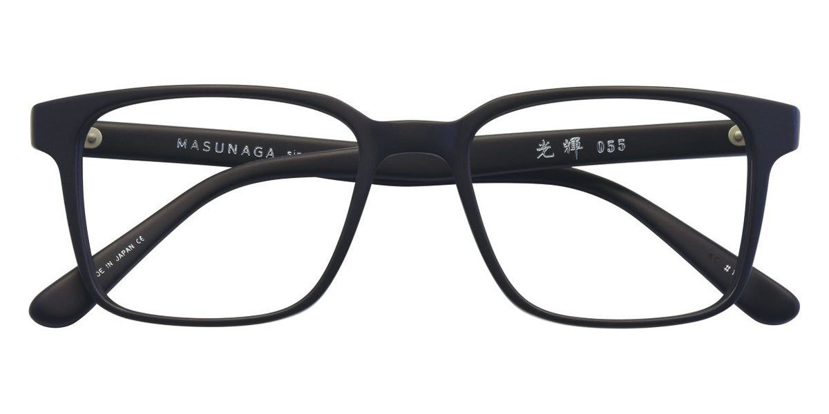 Masunaga® 055 Eyeglasses - 19 BK Matt