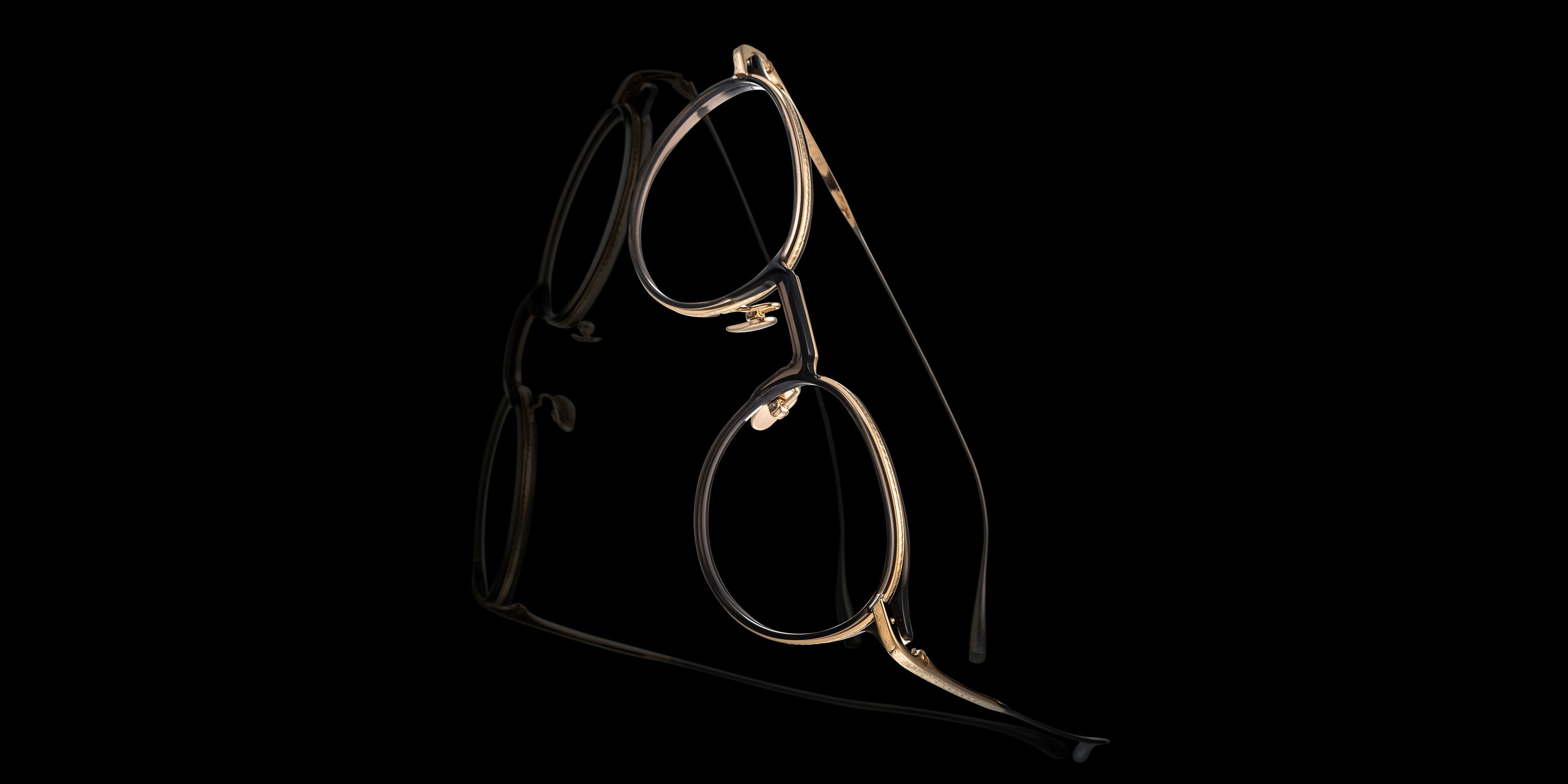Masunaga® BEGONIA MSNG BEGONIA 19 BK GP 49 Eyeglasses