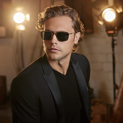 Masunaga® BIRD MSNG BIRD S11 SG GOLD 54 Sunglasses