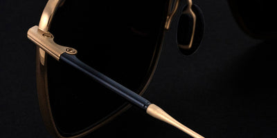 Masunaga® BIRD MSNG BIRD S11 SG GOLD 54 Sunglasses