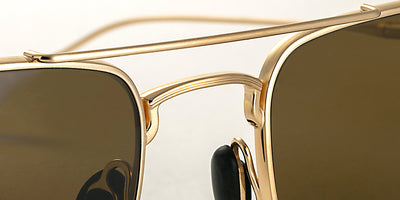 Masunaga® BIRD MSNG BIRD S43 GOLD II 54 Sunglasses