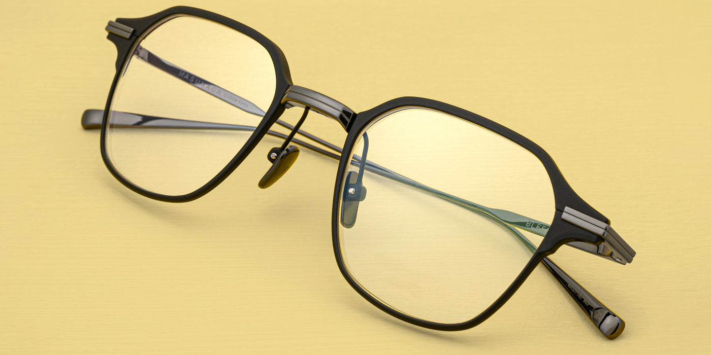 Masunaga® BLEECKER MSNG BLEECKER 49 BLACK 46 Eyeglasses