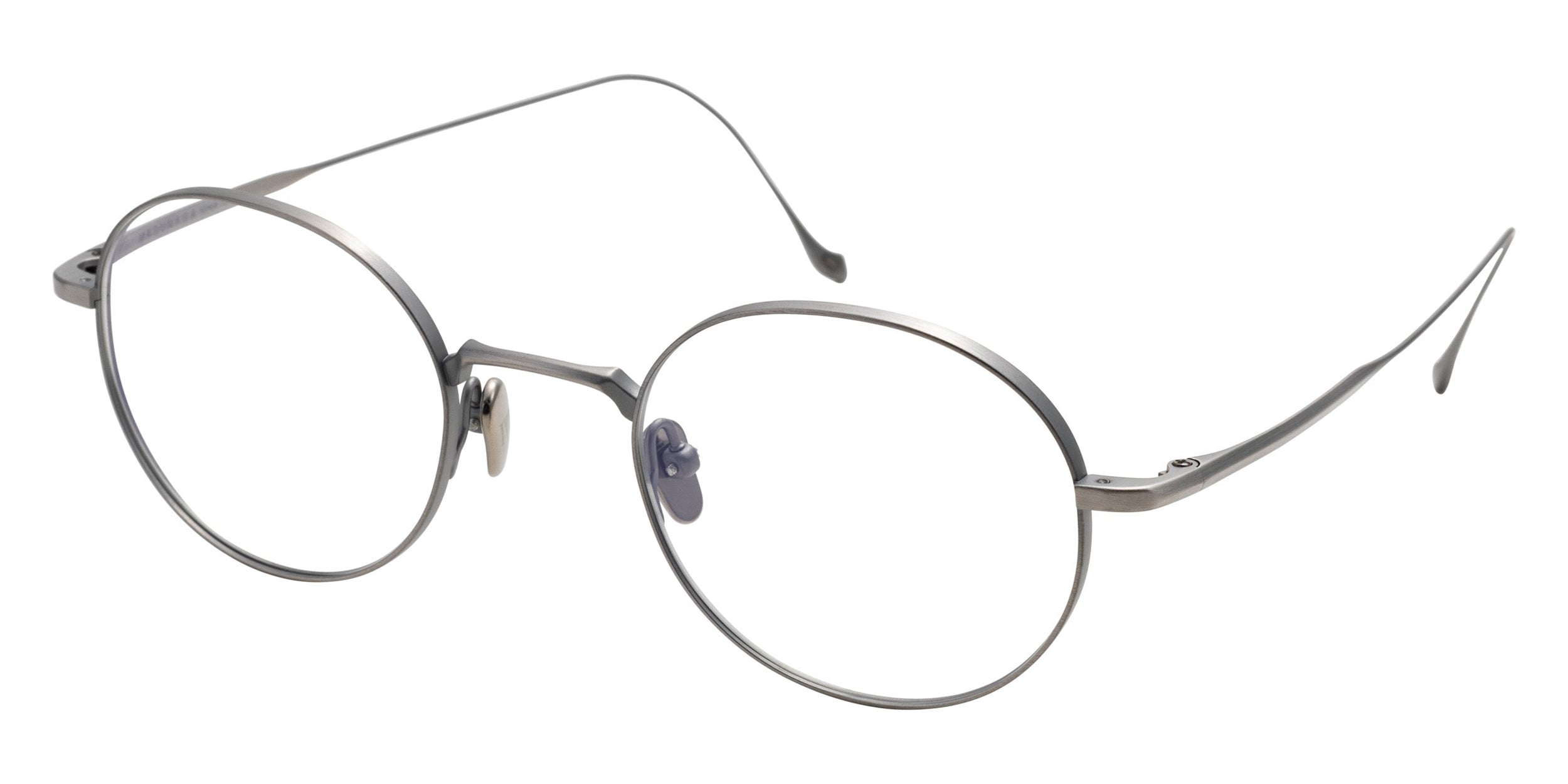 Masunaga® CHORD A MSNG CHORD A 22 AT SILVER 49 Eyeglasses