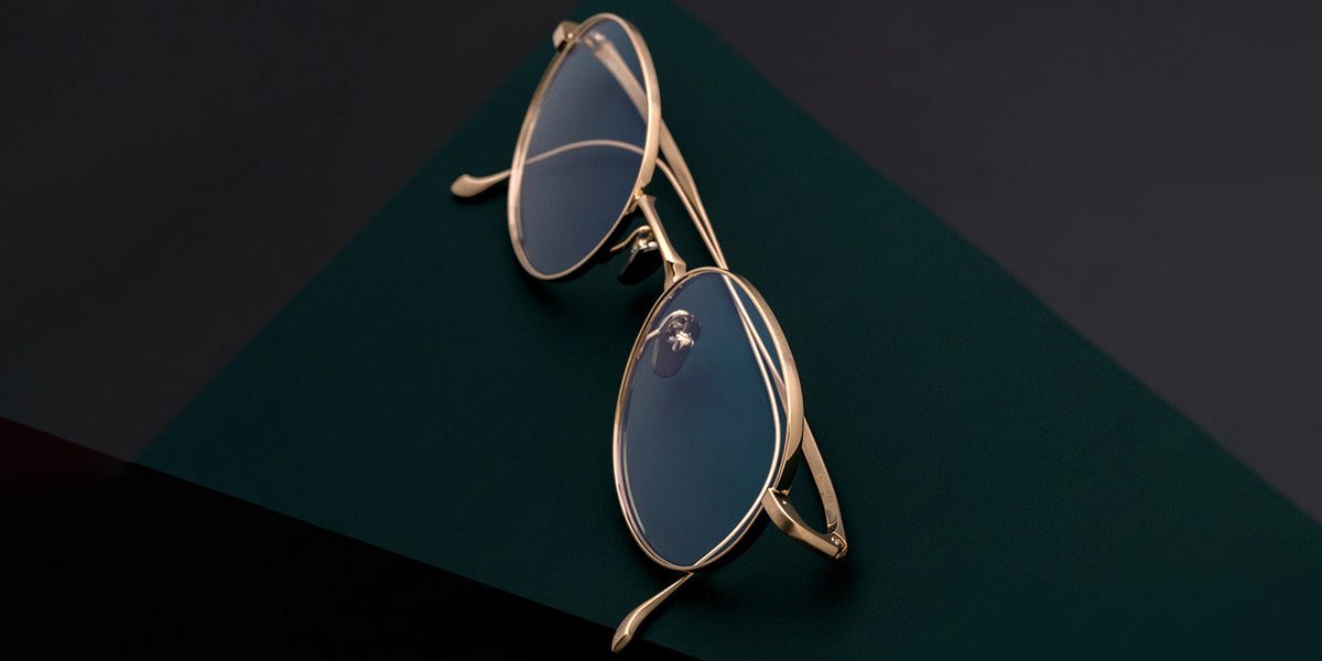 Masunaga® CHORD A MSNG CHORD A 41 GOLD 49 Eyeglasses