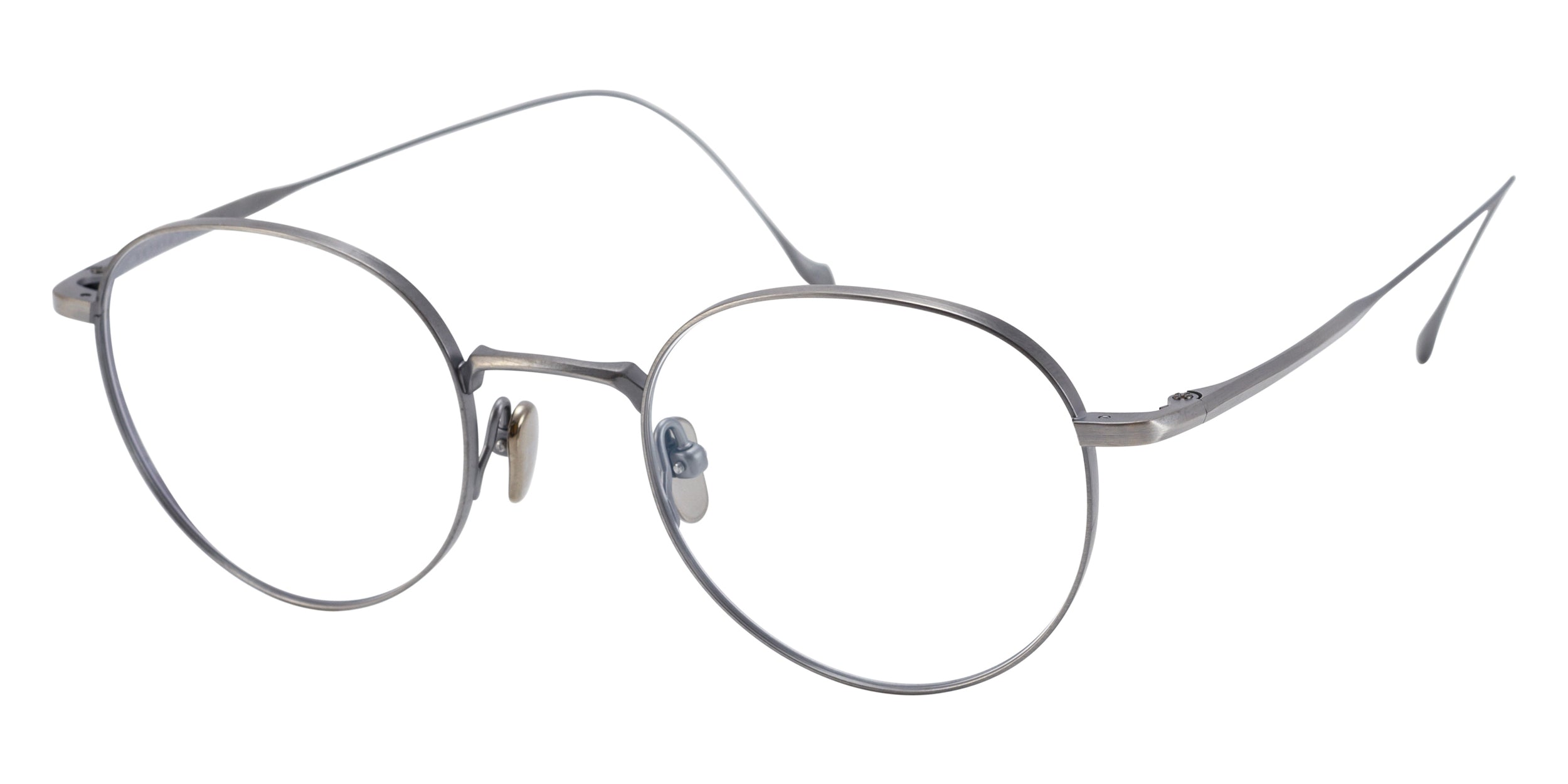 Masunaga® CHORD C MSNG CHORD C PETITE 22 AT SILVER 46 Eyeglasses