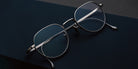 Masunaga® CHORD E MSNG CHORD E 22 AT SILVER 48 Eyeglasses