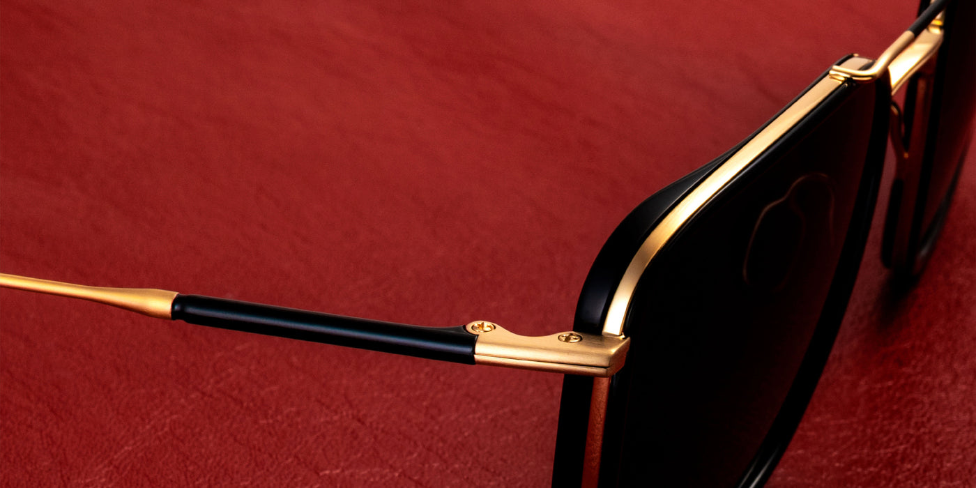 Masunaga® DIZZY MSNG DIZZY S11 GOLD 55 Sunglasses