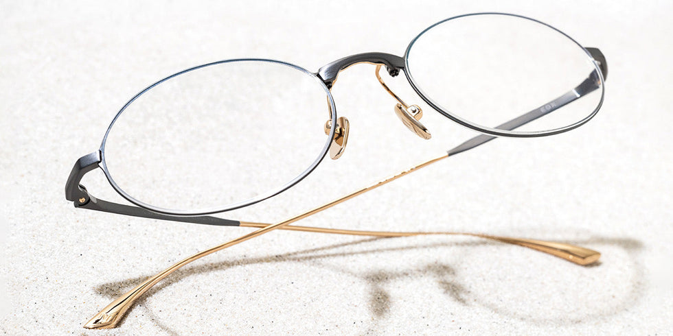 Masunaga® EON MSNG EON 23 BR GOLD 52 Eyeglasses