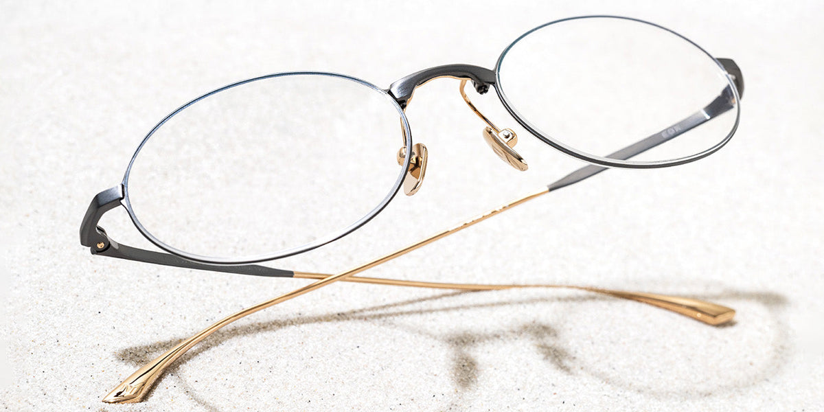 Masunaga® EON MSNG EON 23 BR GOLD 52 Eyeglasses