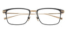 Masunaga® FLATIRON Eyeglasses - 49 BLACK/GOLD