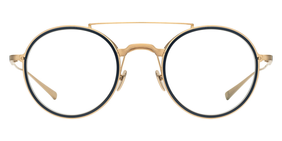 Masunaga® GLIDE MSNG GLIDE 21 GOLD NAVY 47 Eyeglasses