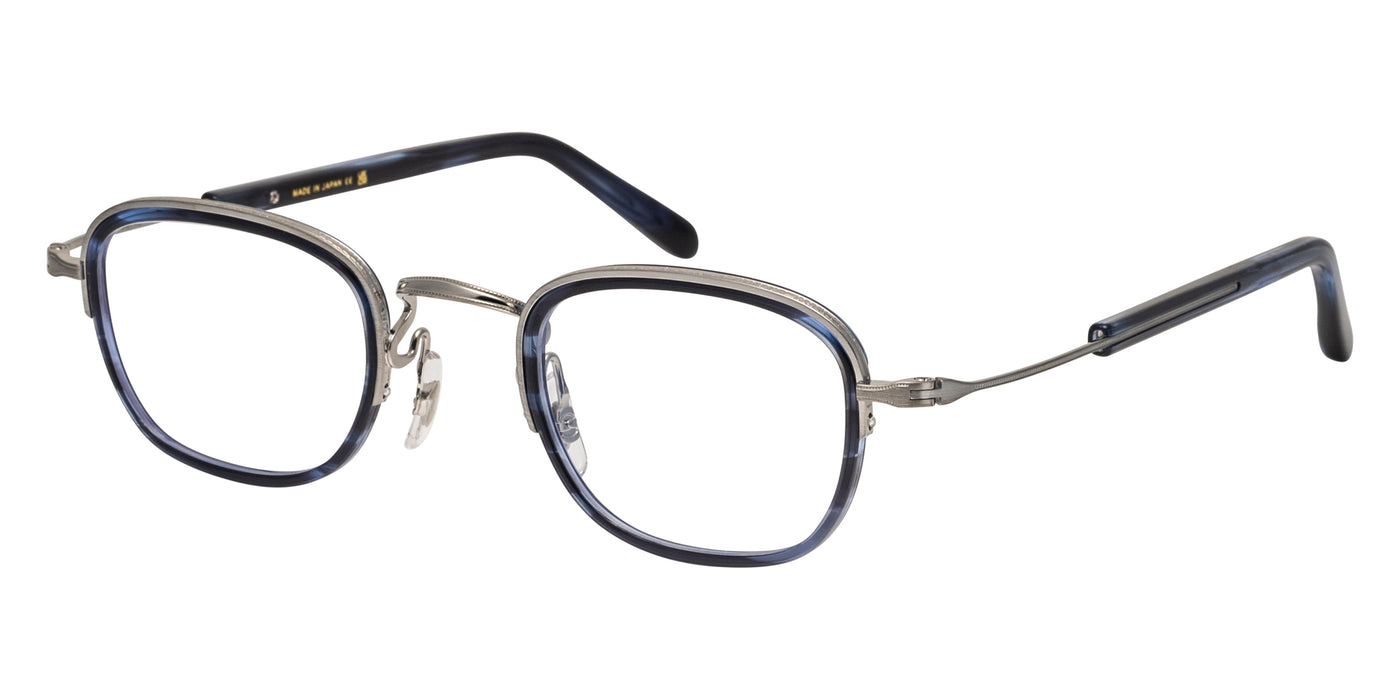 Masunaga® GMS-112P MSNG GMS 112P 22 TI BL 43 Eyeglasses