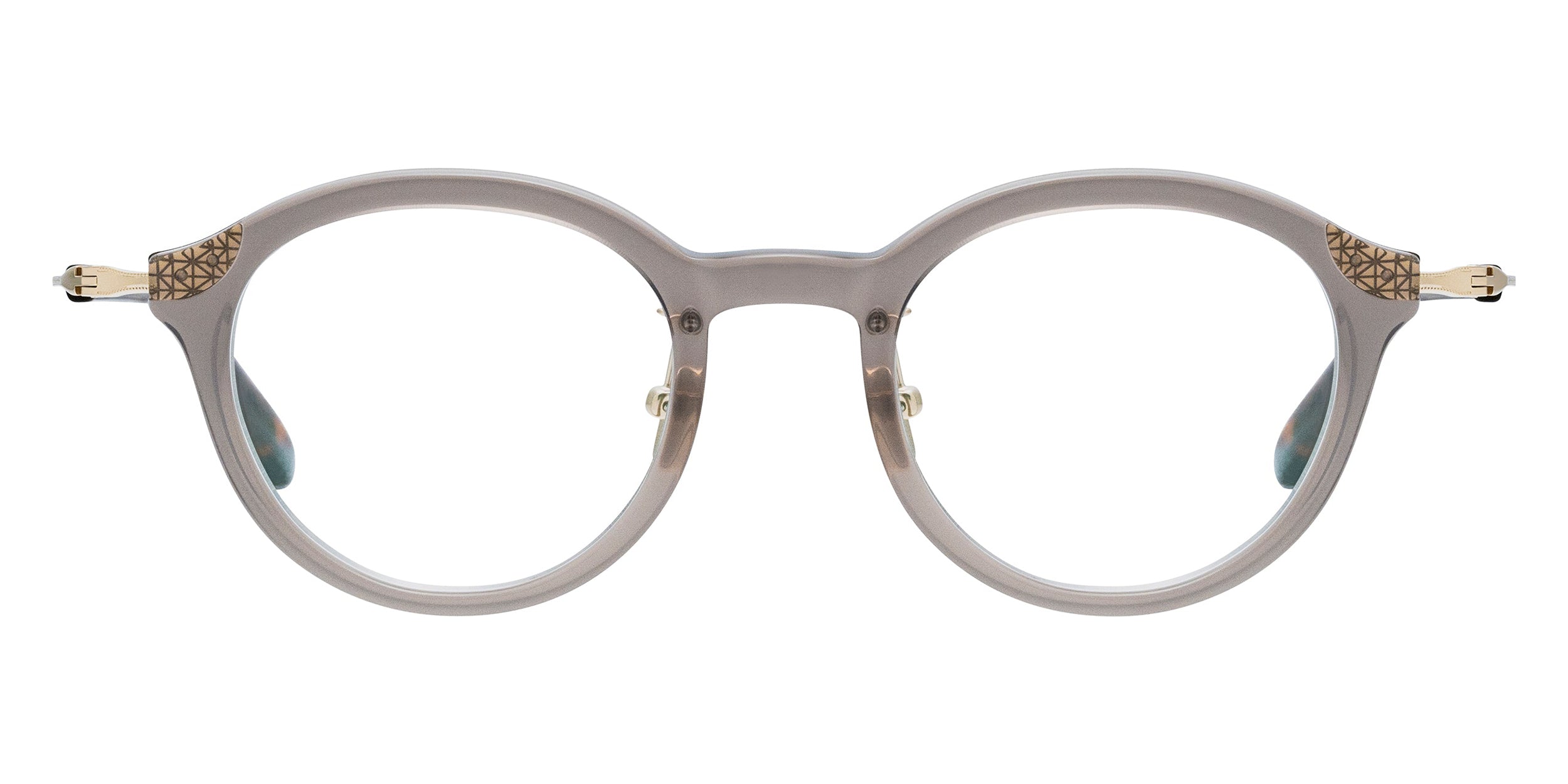 Masunaga® GMS-123 MSNG GMS 123 23 TAUPE 47 Eyeglasses