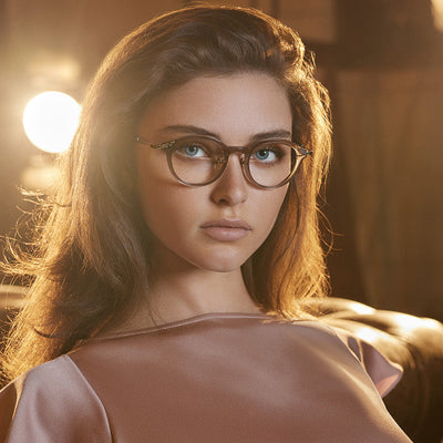 Masunaga® GMS-123 MSNG GMS 123 23 TAUPE 47 Eyeglasses