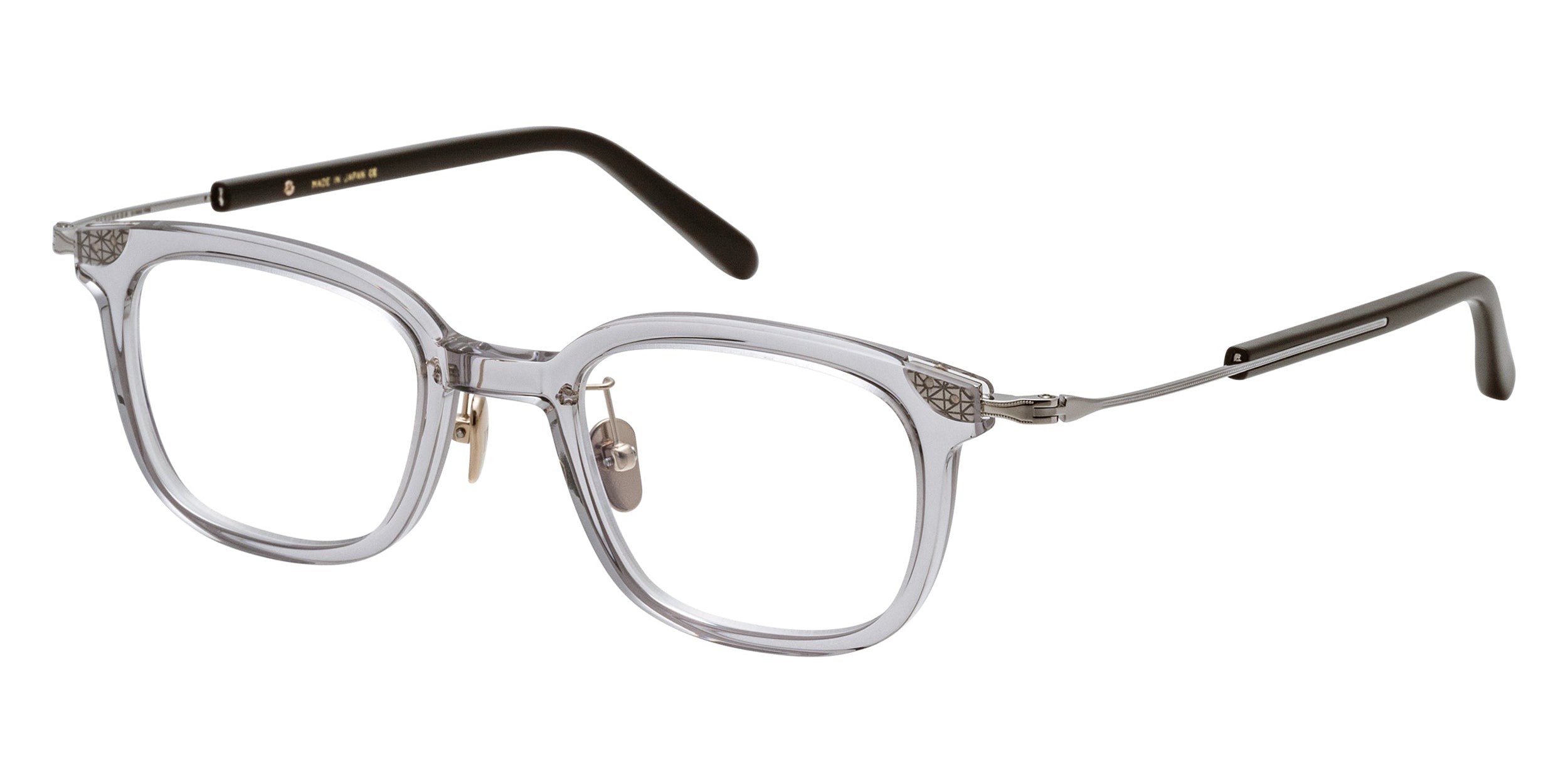 Masunaga® GMS-124 MSNG GMS 124 34 GREY 47 Eyeglasses