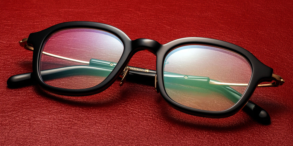 Masunaga® GMS-125 MSNG GMS 125 19 BK MOCA 47 Eyeglasses
