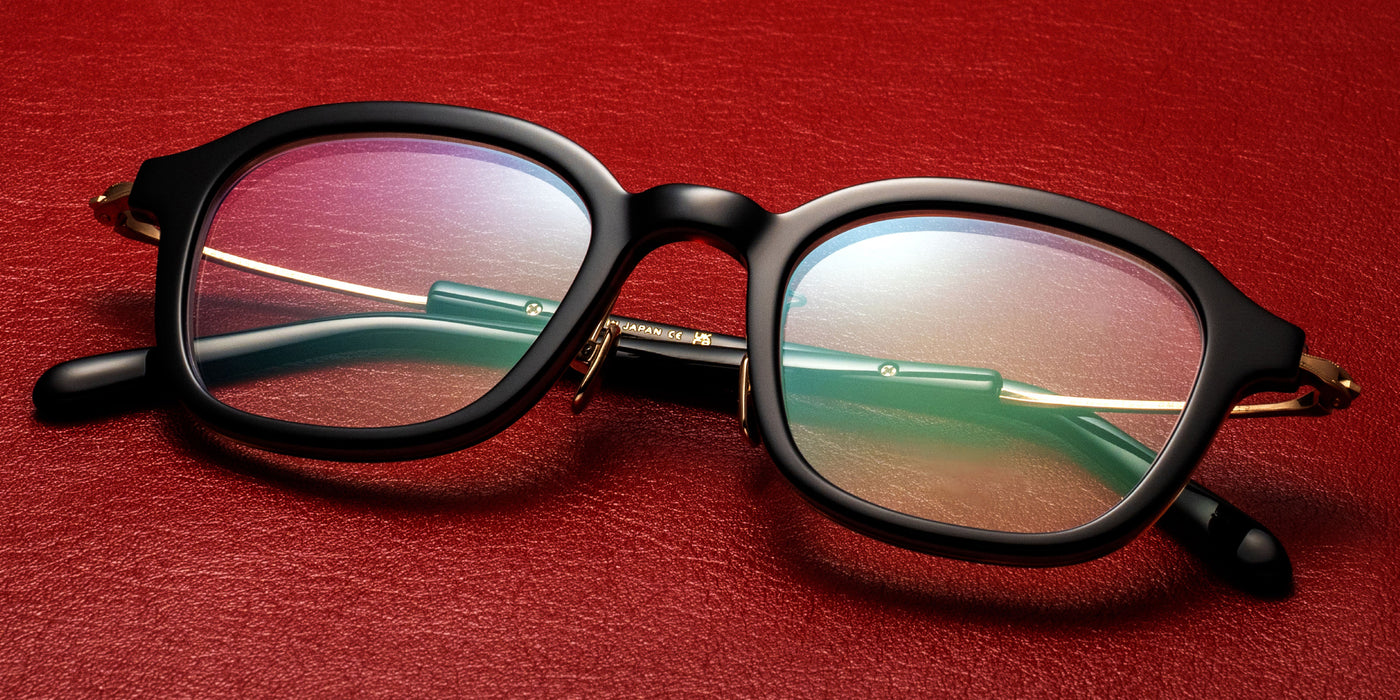 Masunaga® GMS-125 MSNG GMS 125 19 BK MOCA 47 Eyeglasses