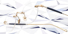Masunaga® GMS-126T MSNG GMS 126T 21 GOLD NAVY 47 Eyeglasses