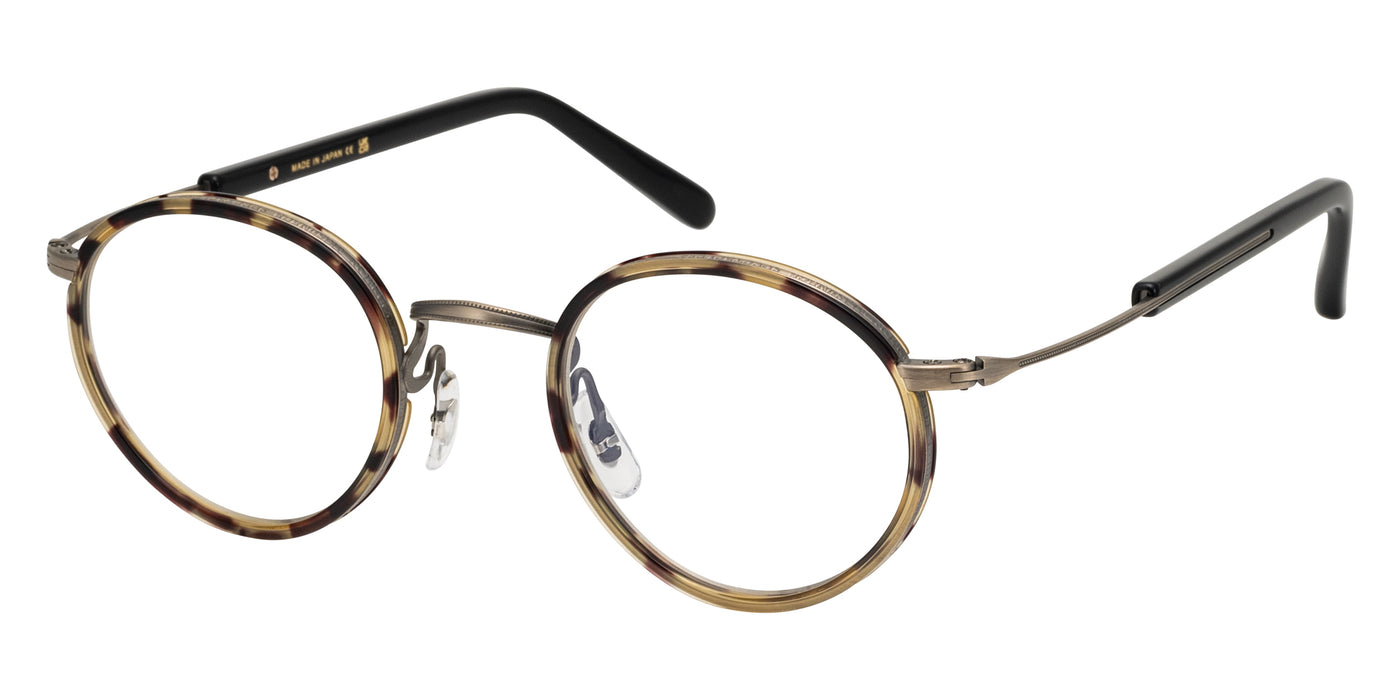 Masunaga® GMS-127 MSNG GMS 127 11 BR HAVANA 45 Eyeglasses