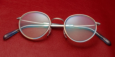 Masunaga® GMS-127 MSNG GMS 127 25 BL BR 45 Eyeglasses