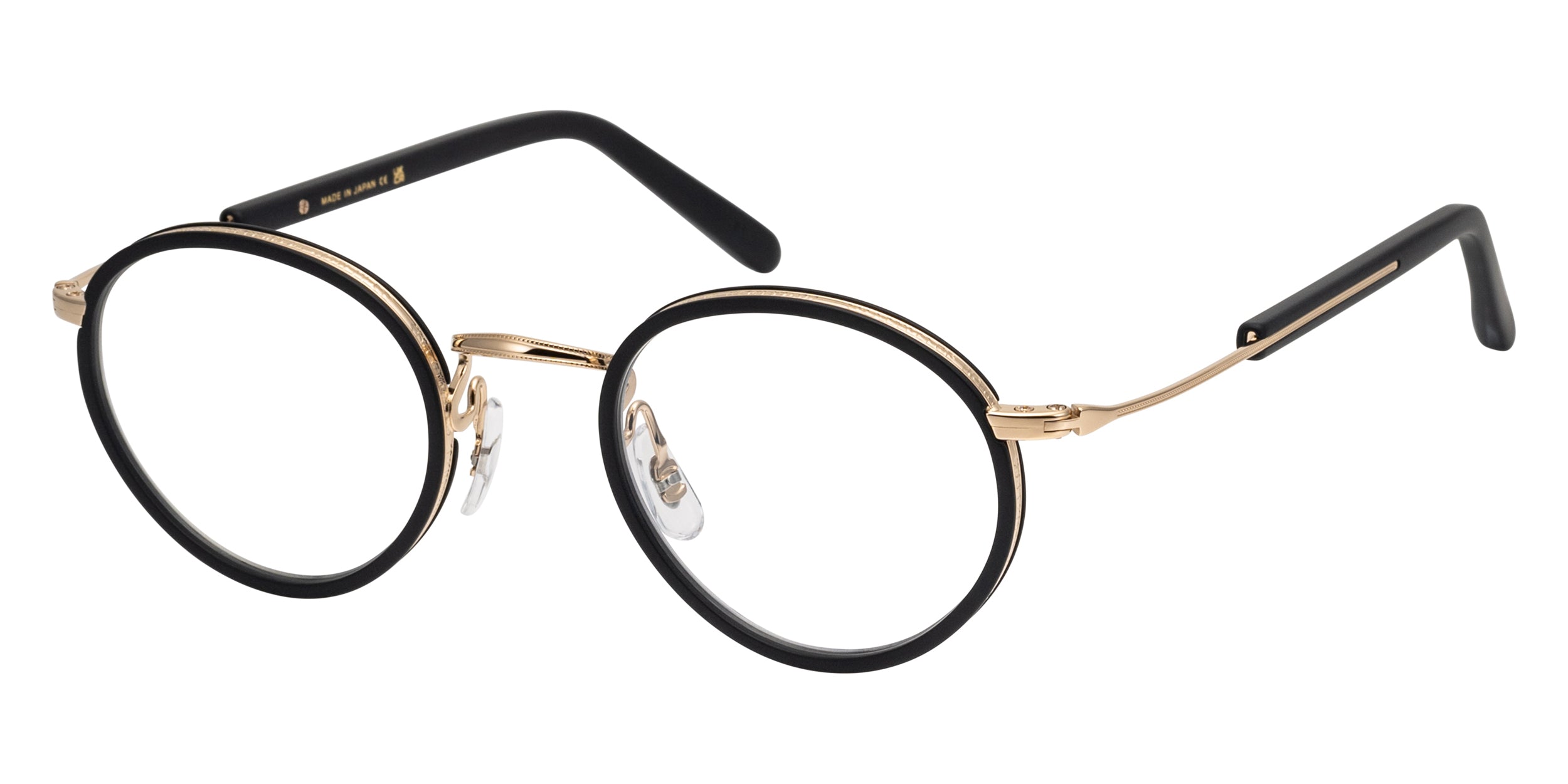 Masunaga® GMS-127 MSNG GMS 127 39 BK 45 Eyeglasses
