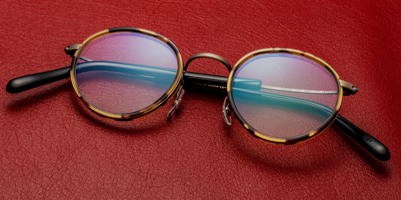 Masunaga® GMS-127 MSNG GMS 127 39 BK 45 Eyeglasses