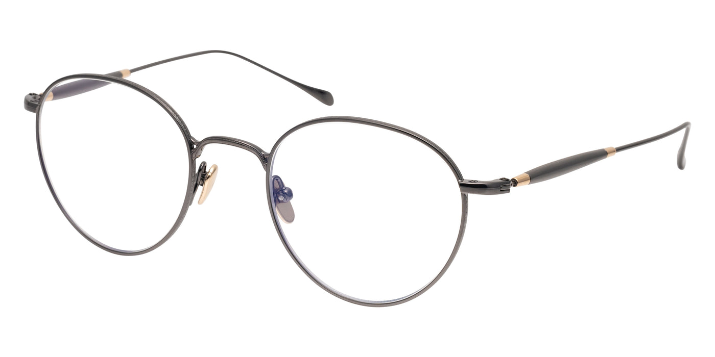 Masunaga® GMS-128T MSNG GMS 128T 19 BLACK 48 Eyeglasses