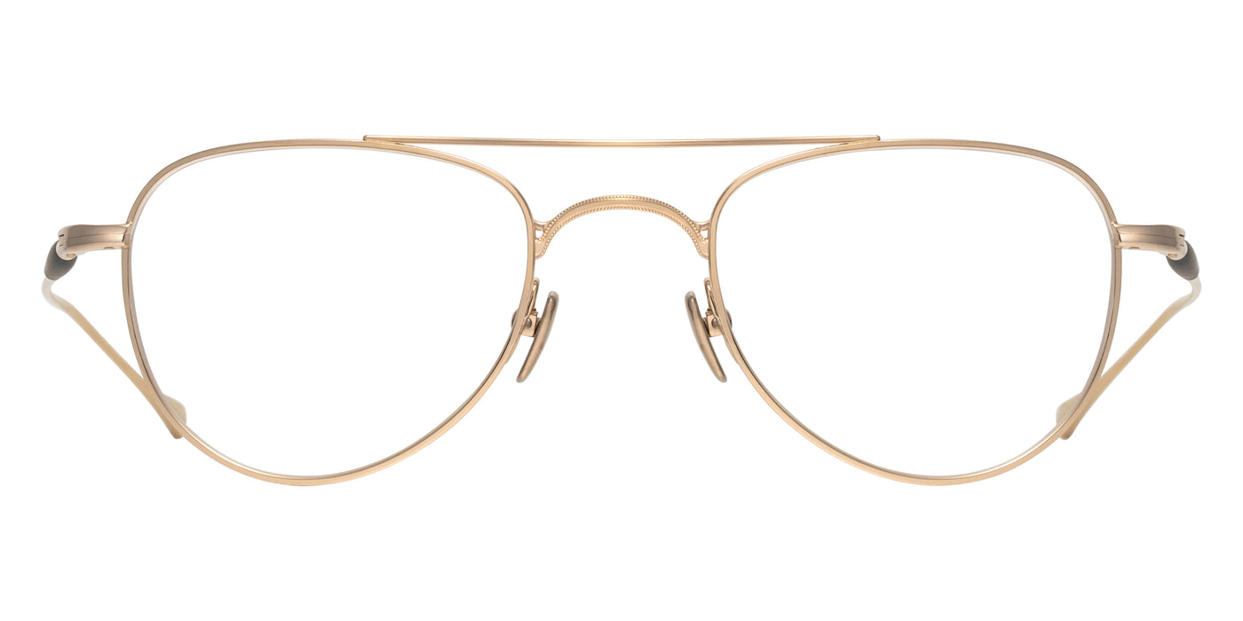 Masunaga® GMS-129T MSNG GMS 129T 21 GOLD 48 Eyeglasses