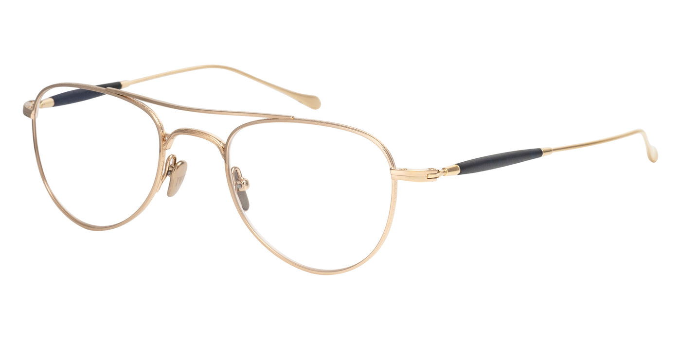 Masunaga® GMS-129T MSNG GMS 129T 21 GOLD 48 Eyeglasses