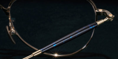 Masunaga® GMS-129T MSNG GMS 129T 21 GOLD 48 Eyeglasses