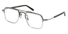 Masunaga® GMS-130P MSNG GMS 130P 24 CLEAR GRY 49 Eyeglasses