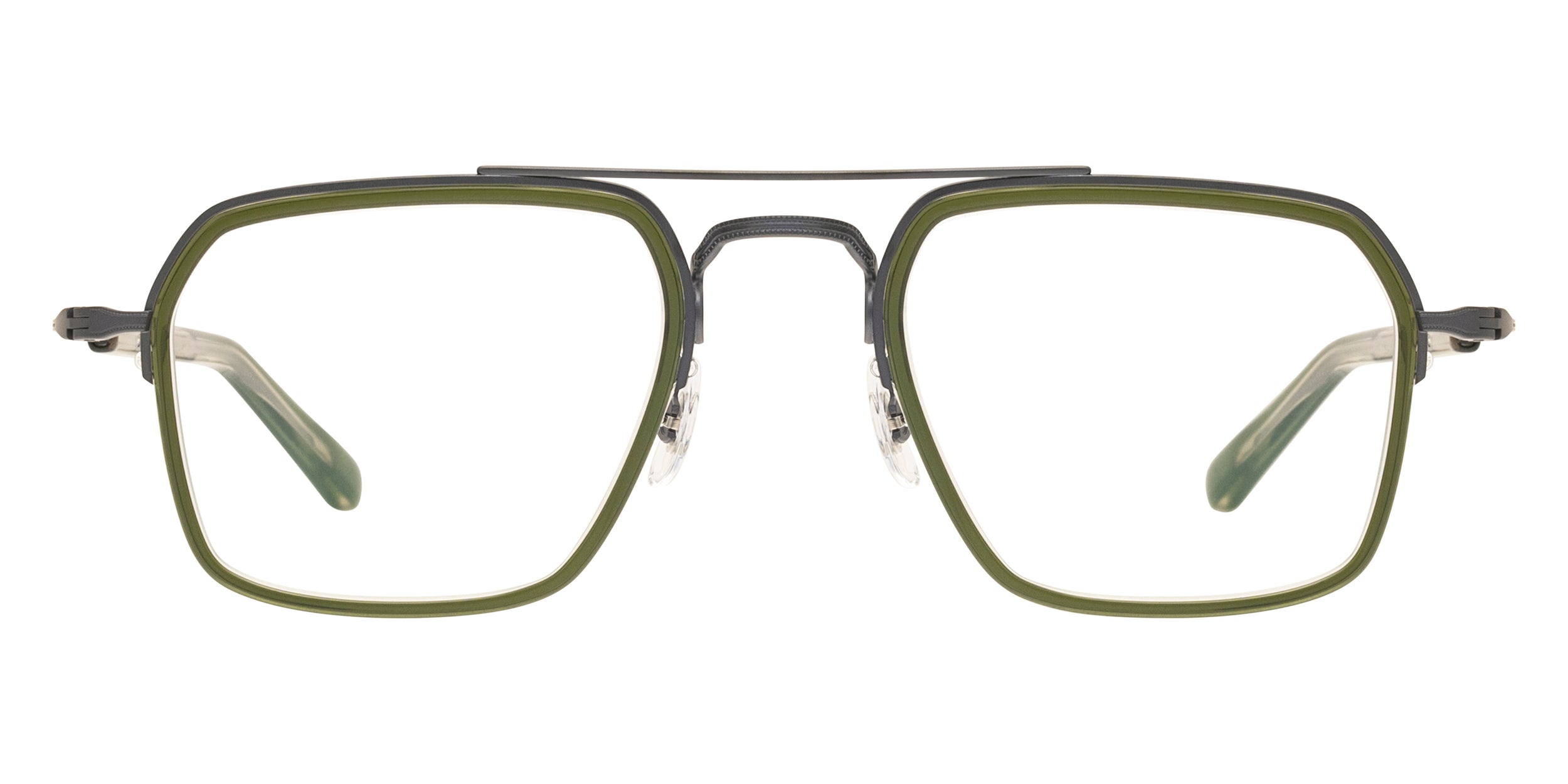 Masunaga® GMS-130P MSNG GMS 130P 38 GREEN 49 Eyeglasses