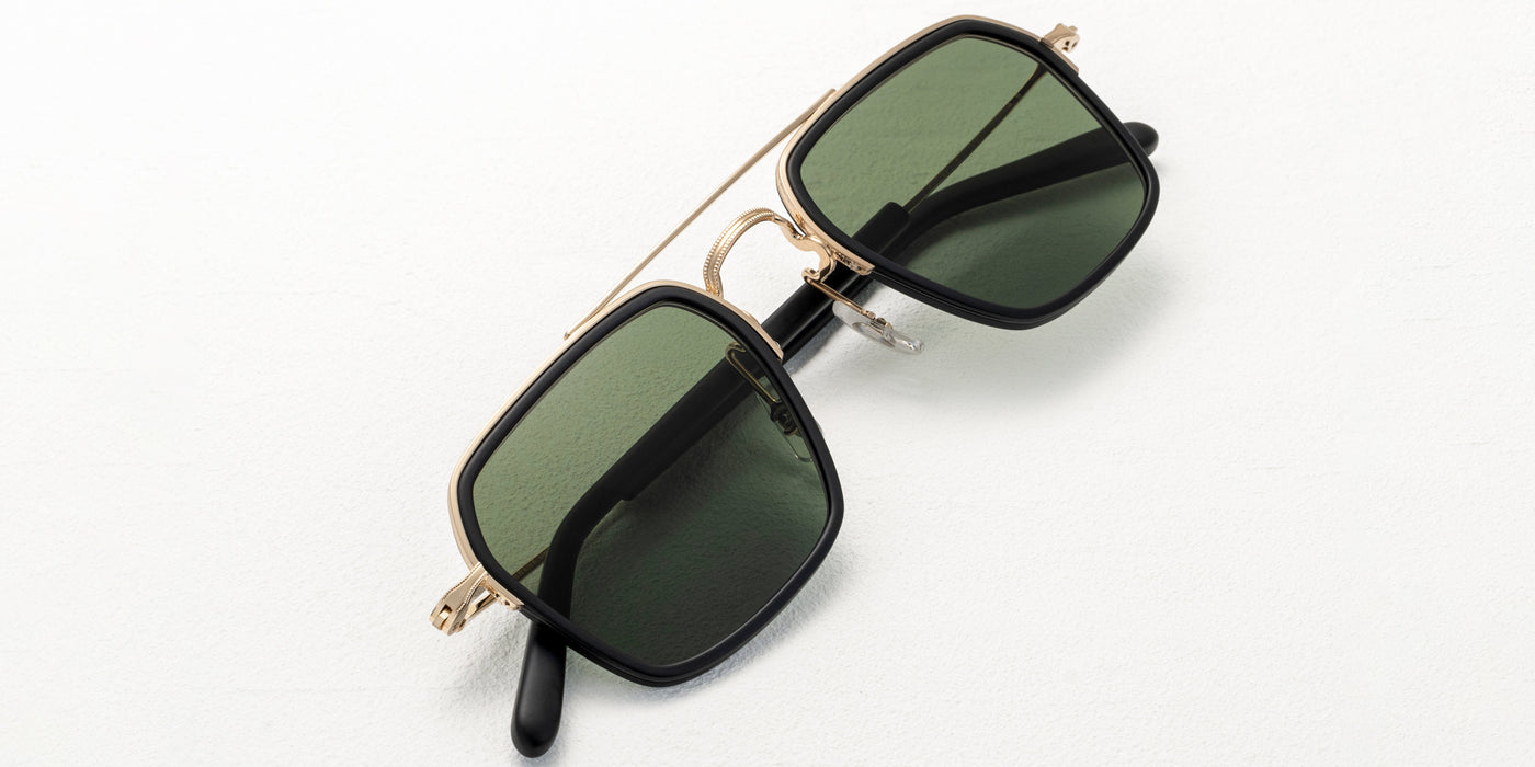 Masunaga® GMS-130P SUN MSNG GMS 130P SUN S19 BLACK 49 Sunglasses