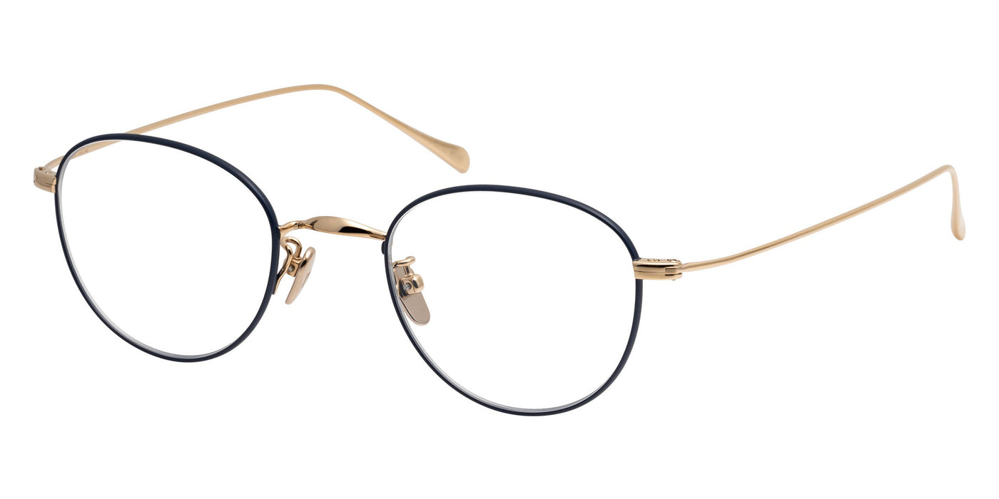 Masunaga® GMS-396BT+ MSNG GMS 396BT 115 G NAVY 47 Eyeglasses