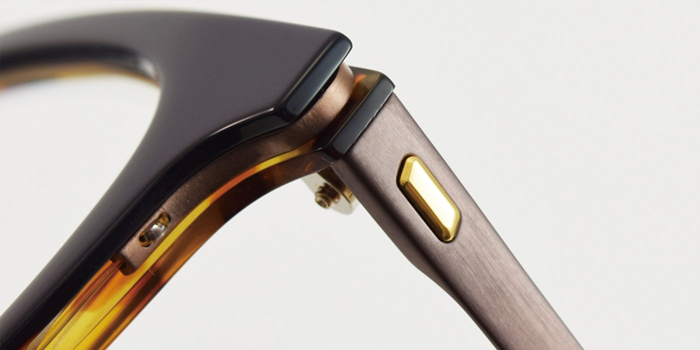 Masunaga® GMS-823 MSNG GMS 823 45 NAVY DEMI 49 Eyeglasses