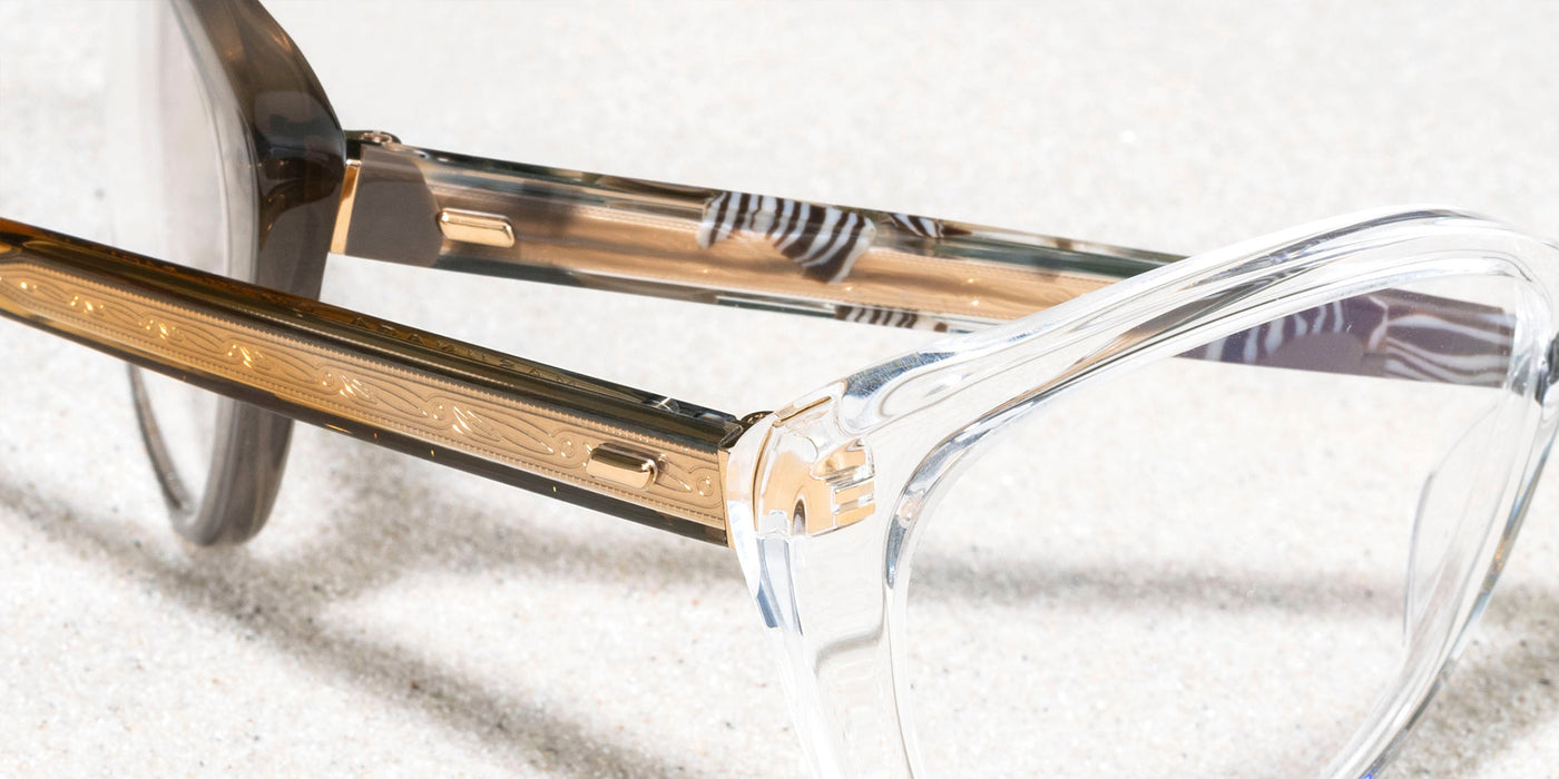 Masunaga® KOUKI 088 MSNG KOUKI 088 30 CRYISTAL 54 Eyeglasses