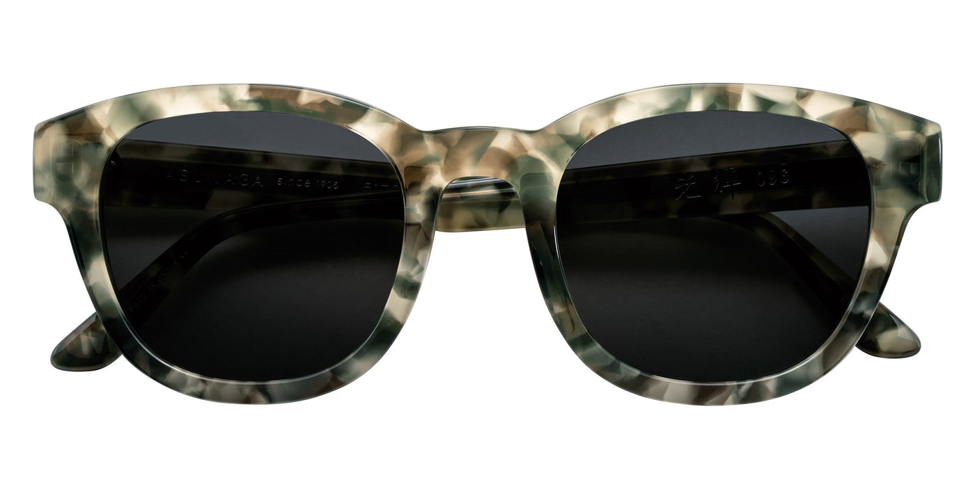 Masunaga® KOUKI 096 SG MSNG KOUKI 096 SG S38 ASG GRN GRY 51 Sunglasses